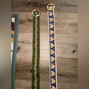 Lot of 2 Farm Rio Belts